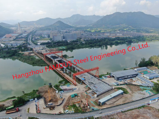 La CINA La struttura d'acciaio prefabbricata della metropolitana della costruzione di ponte del metallo ha legato il ponte d'acciaio della sospensione del ponte dell'arco fornitore