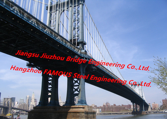 La CINA Il cavo fresco ha restato la portata strutturale rossa della radura di Bailey delle strutture del ponte sospeso fornitore