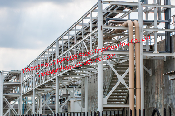 La CINA Pedone ferroviario Q345B del breve della portata di piattaforma metallo d'acciaio medio del ponte o grado di Q460C fornitore