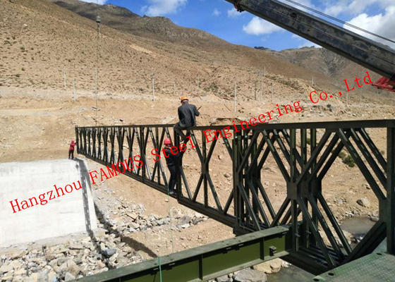 La CINA Vita di affaticamento lunga di capacità di carico stabilità d'acciaio modulare pesante del ponte Bailey di grande fornitore
