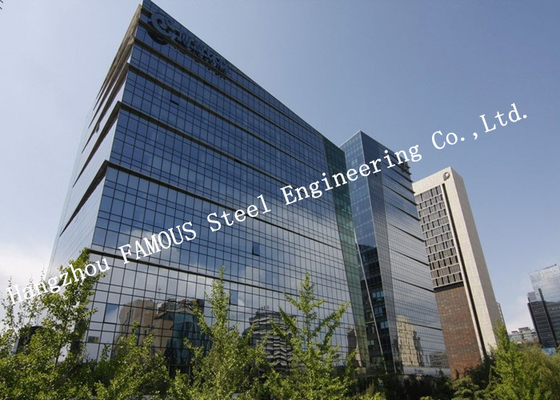 La CINA Parete divisoria di vetro della struttura del doppio di alluminio dell'isolamento per l'edificio per uffici commerciale fornitore