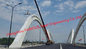 Ponte di arco d'acciaio con alta capacità di carico per i ponti con Sidework per il ponte della costruzione fornitore