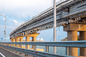 Appoggio temporaneo d'acciaio della struttura semplice del ponte di capriata della ferrovia portatile grigio chiaro fornitore
