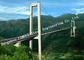 Ponte strutturale della sospensione d'acciaio portatile di Bailey per trasporto pubblico fornitore