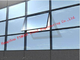Parete divisoria di vetro della struttura del doppio di alluminio dell'isolamento per l'edificio per uffici commerciale fornitore