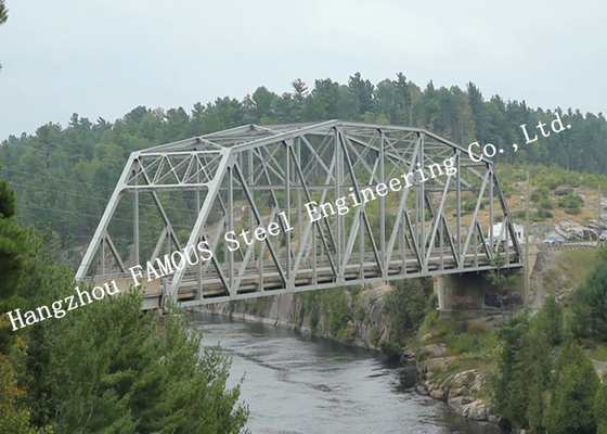 La CINA Il ponte di capriata d'acciaio di camminata, l'acciaio prefabbricato pedonale getta un ponte sulla struttura semplice fornitore