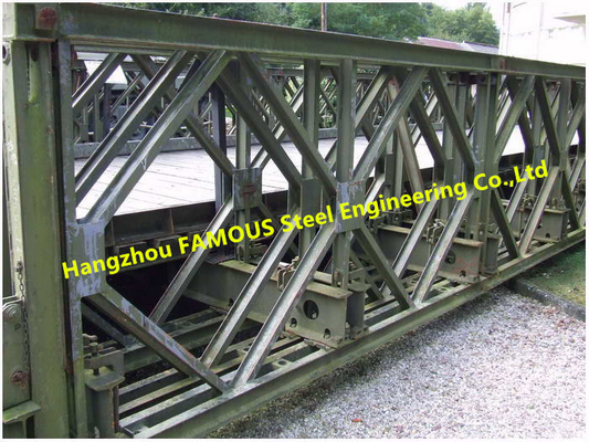 La CINA Ponte Bailey d'acciaio della portata lunga, ingegneria d'acciaio modulare della struttura del ponte del metallo di 3m fornitore