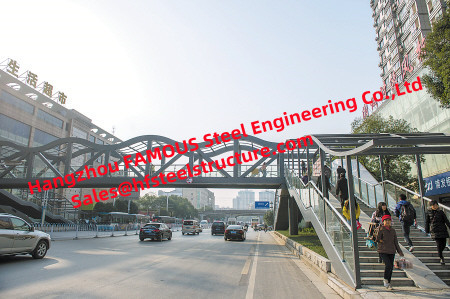 La CINA Disegno del negozio di progettazione del ponte dell'acciaio per costruzioni edili del passaggio e costruzione di ponte pedonali del metallo fornitore