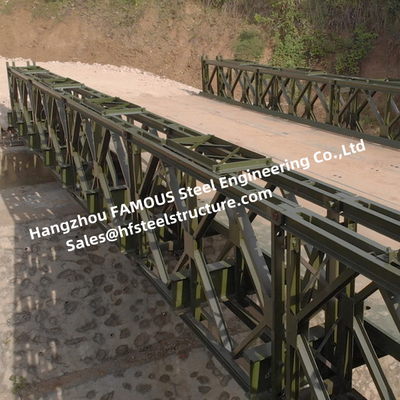 La CINA Delta d'acciaio a senso unico del ponte di capriata che getta un ponte su capacità completa di caricamento della strada principale della soluzione fornitore