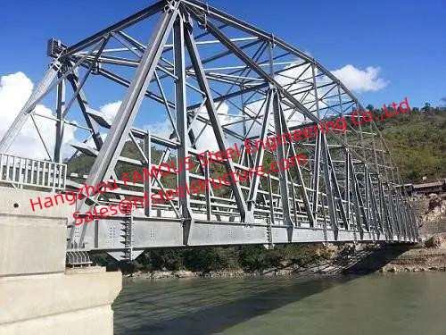 La CINA Singolo materiale ad alta resistenza prefabbricato a senso unico del ponte di capriata della portata Q345b fornitore