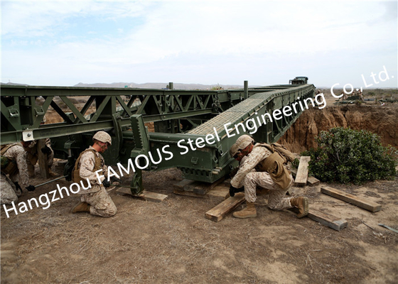 La CINA Applicazione temporanea dei militari del ponte Bailey della struttura d'acciaio dell'installazione facile fornitore