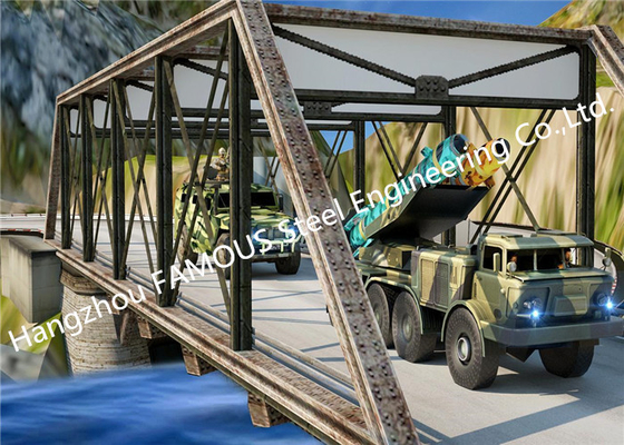 La CINA Customazione Ponte militare in acciaio Bailey 40t Capacità di carico per traverse fornitore