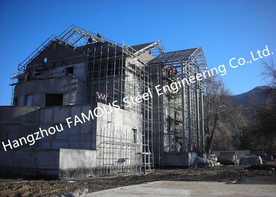 La CINA Costruzione di edifici Pre-costruita Camera leggera della villa della struttura d'acciaio con i sistemi del rivestimento fornitore