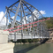 il ponte di capriata d'acciaio prefabbricato di altezza di 10-1000m 2-9m ha galvanizzato 50 anni di vita di progettazione fornitore