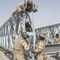 SSR Temporario di acciaio tracciato ponte assemblaggio rapido Militare Bailey fornitore