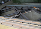 Trazione pesante montata pannello d'acciaio prefabbricata veicolo del ponte pedonale della capriata fornitore
