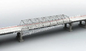 Singolo materiale ad alta resistenza prefabbricato a senso unico del ponte di capriata della portata Q345b fornitore