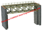 Costruzione d'acciaio a senso unico di Bailey Bridges Structural Formwork Truss della portata multi- fornitore