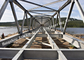 Ponte d'acciaio galvanizzato modulare, ponte a senso unico portatile temporaneo ASTM della strada fornitore